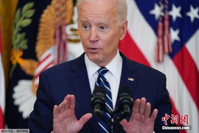 資料圖：美國(guó)總統(tǒng)拜登。