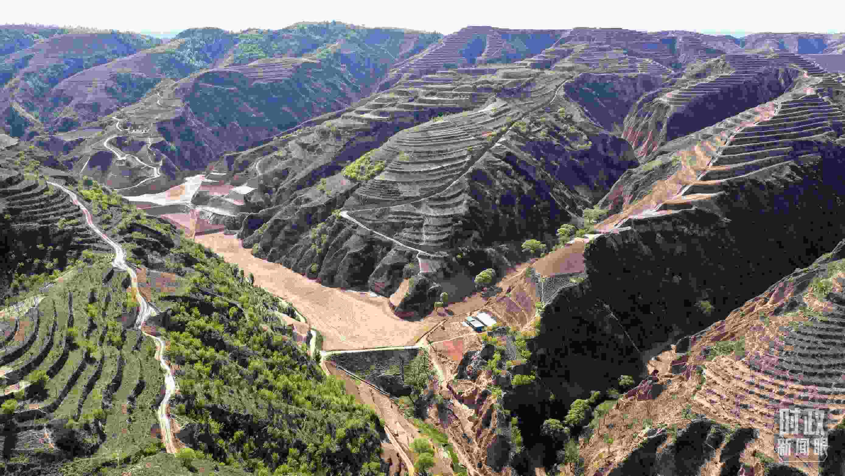 △陜西高原地貌。（圖／視覺中國）