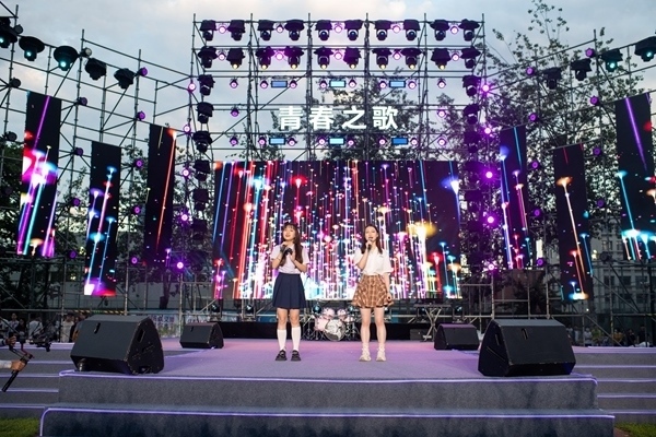 歌會(huì)現(xiàn)場(chǎng)。人民網(wǎng)記者 翁奇羽攝