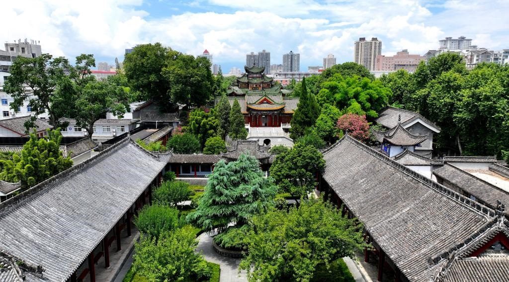 近日拍攝的陜西省漢中市博物館。新華社記者 劉瀟 攝