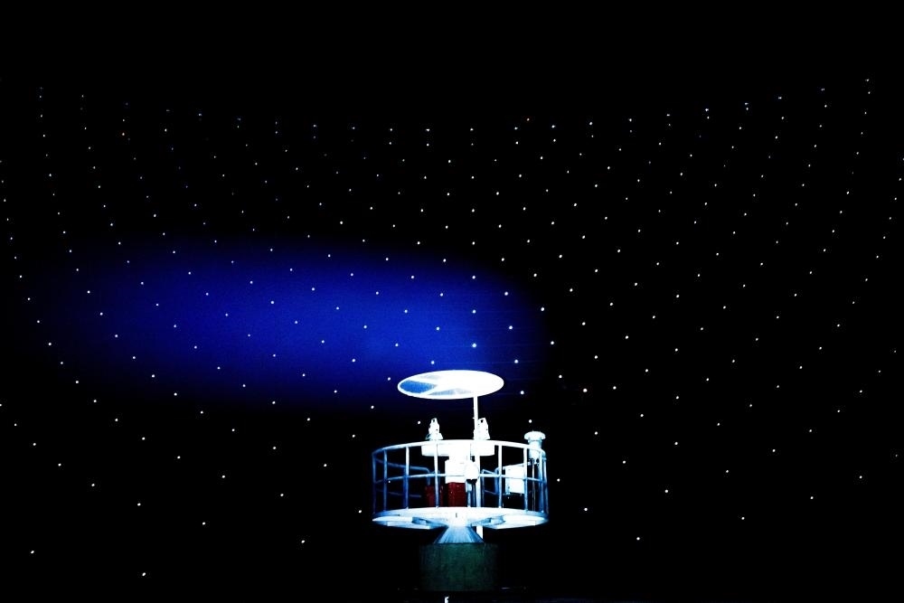 2021年3月29日拍攝的“中國(guó)天眼”測(cè)量基墩（維護(hù)保養(yǎng)期間拍攝）。新華社記者 歐東衢 攝