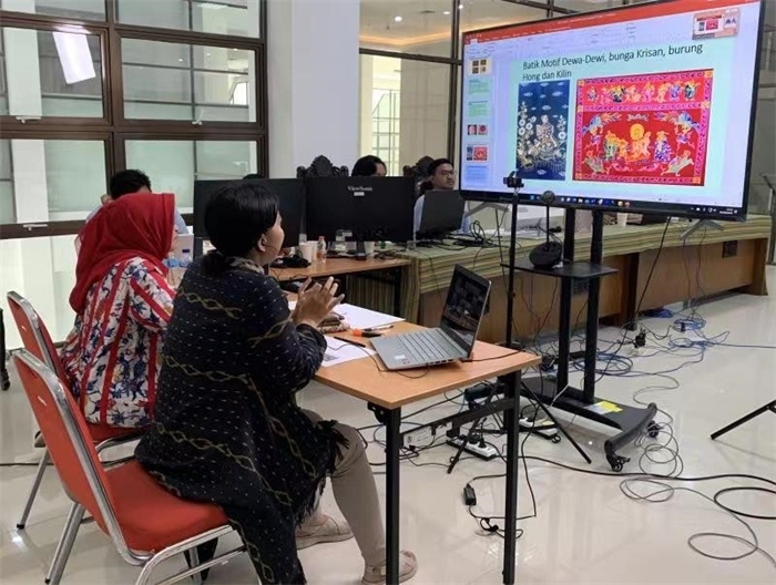 活動現場。供圖：印尼三一一大學孔子學院