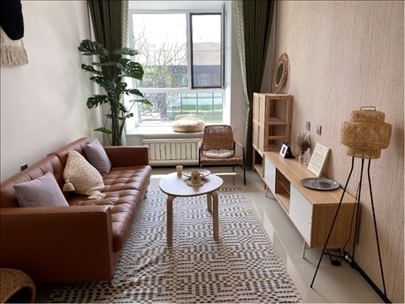 輝山英才社區(qū)樣板間。北京外國語大學 許青攝