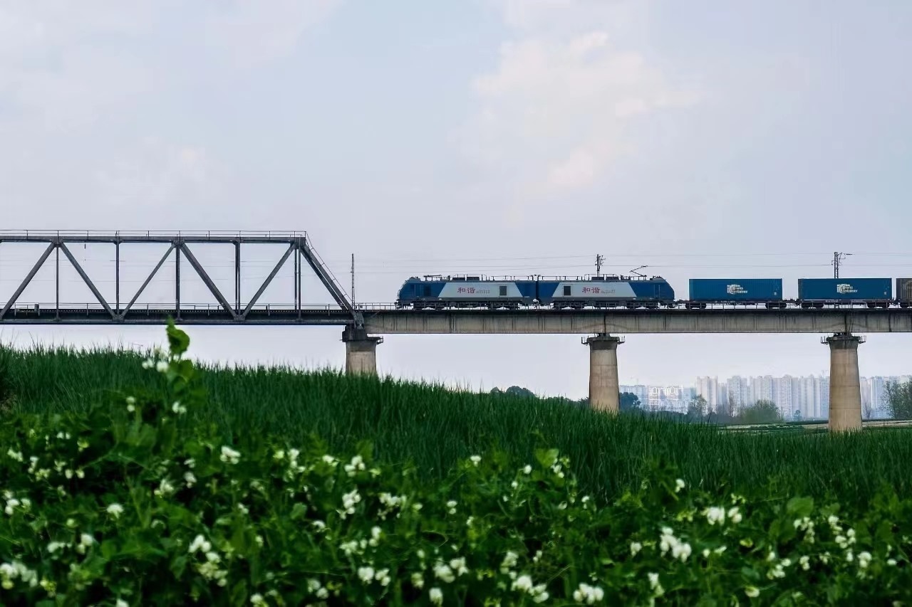 國鐵集團發(fā)布中歐班列全程時刻表成果。國鐵集團供圖