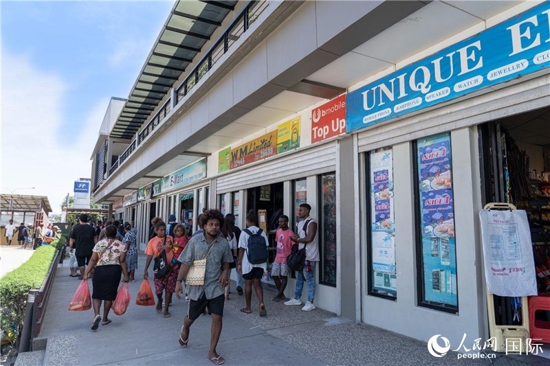 2023年9月12日，所羅門群島首都霍尼亞拉街景。人民網(wǎng) 賀吉攝