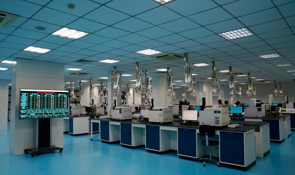 近日拍攝的公司檢驗(yàn)計(jì)量中心。新華社記者 胡晨歡 攝