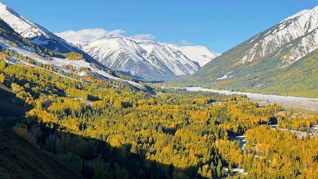 “新東方快車”沿途風(fēng)景。
