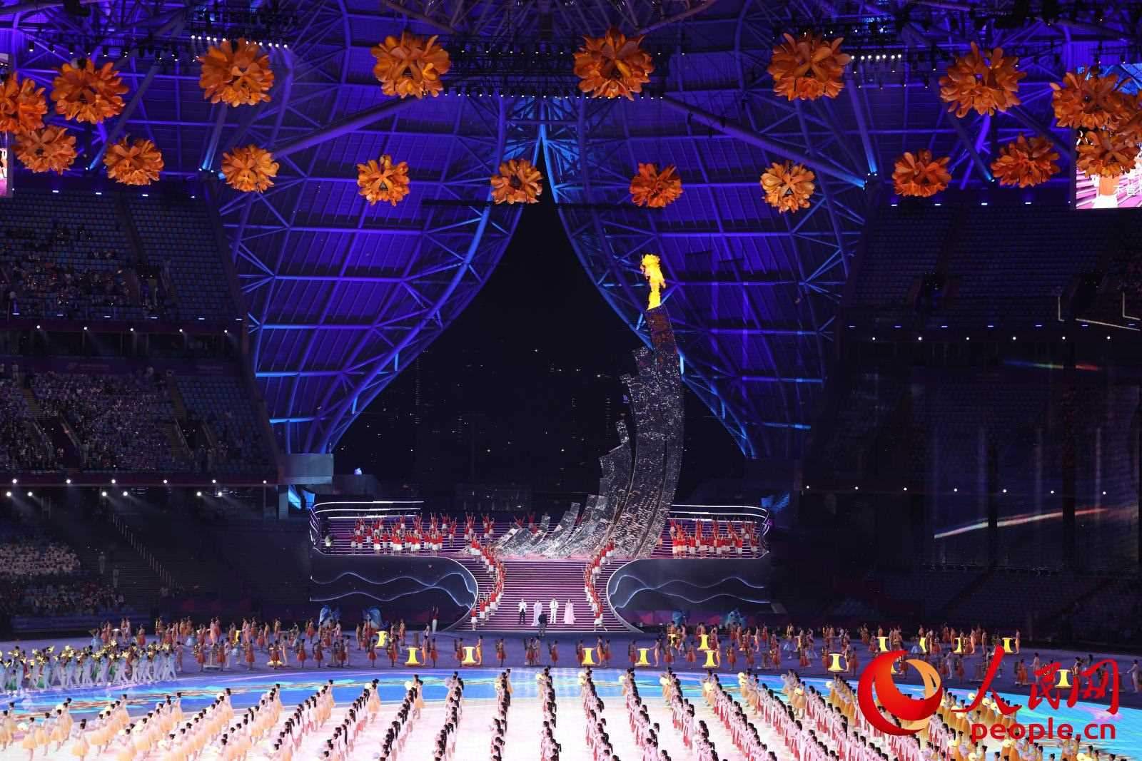 開(kāi)幕式現(xiàn)場(chǎng)。人民網(wǎng) 周靜圓攝