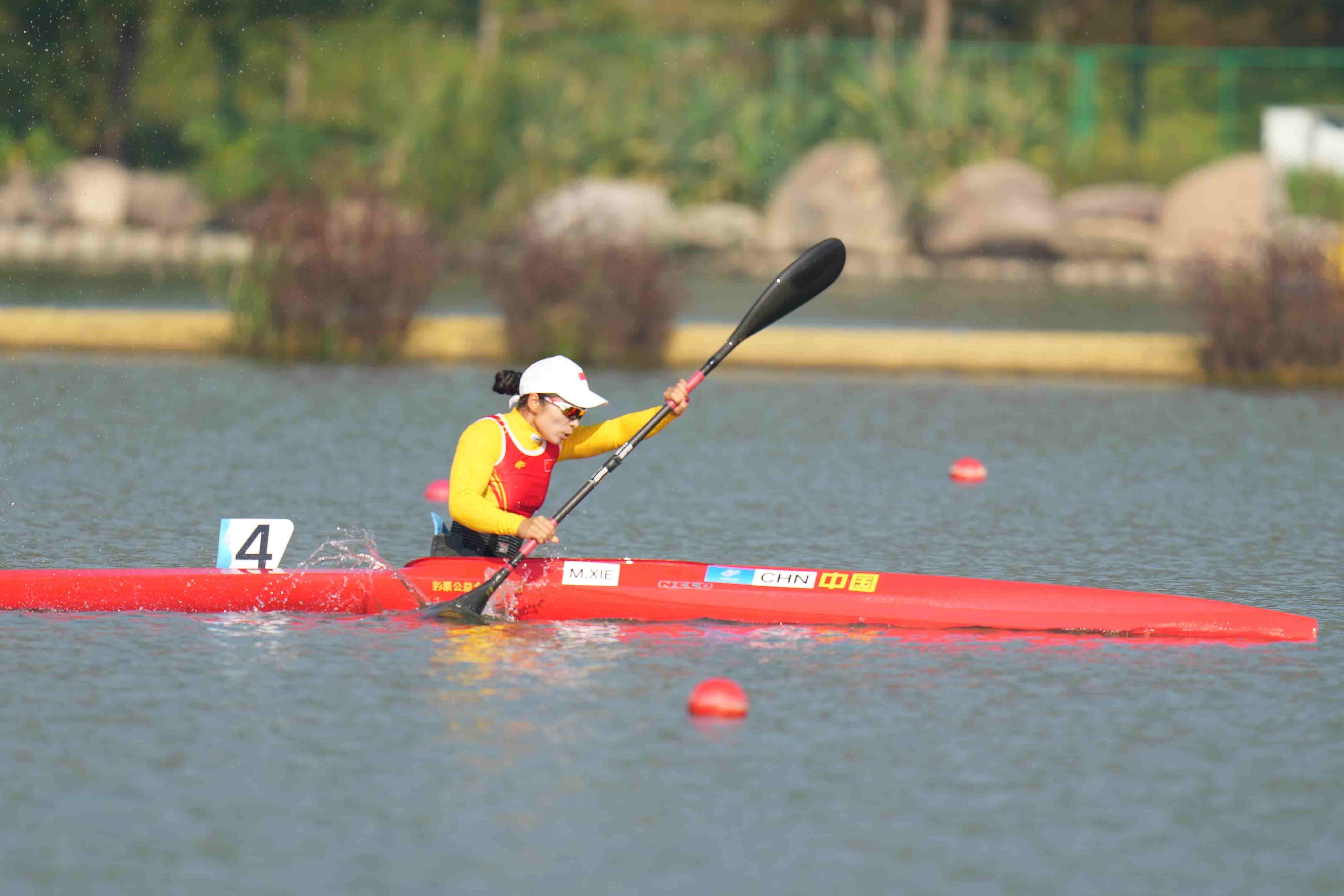 △2023年10月23日，中國選手謝毛三獲得本屆亞殘運(yùn)會(huì)首金。