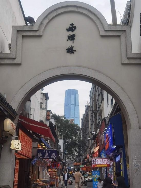 10月25日，太平老街街景。（本報記者 常雯宜攝）