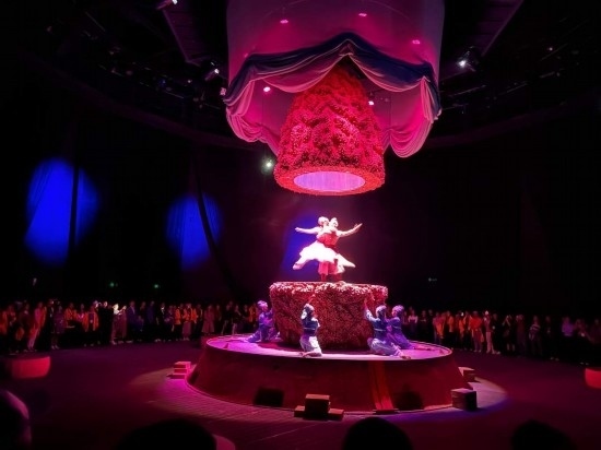 《天釀》演出場景。本報(bào)記者劉書文攝