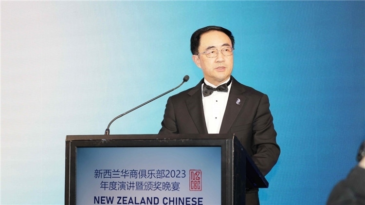 新西蘭華商聯(lián)合總會主席楊健。攝影：張凱