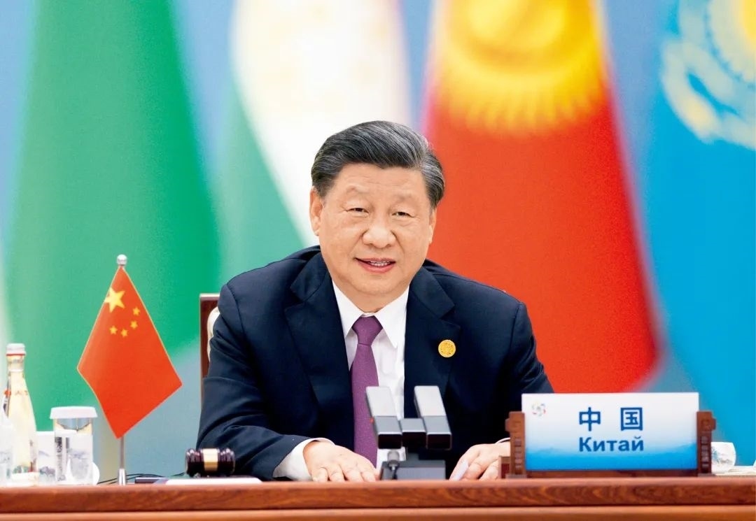2023年5月19日上午，國家主席習(xí)近平在陜西省西安市主持首屆中國—中亞峰會并發(fā)表題為《攜手建設(shè)守望相助、共同發(fā)展、普遍安全、世代友好的中國—中亞命運(yùn)共同體》的主旨講話。圖/ 新華社記者 黃敬文 攝