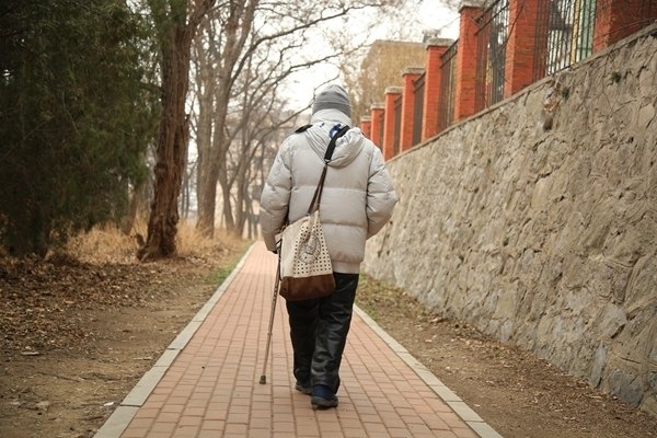 鐘萬勰院士在大連理工大學(xué)校園里。周學(xué)飛攝