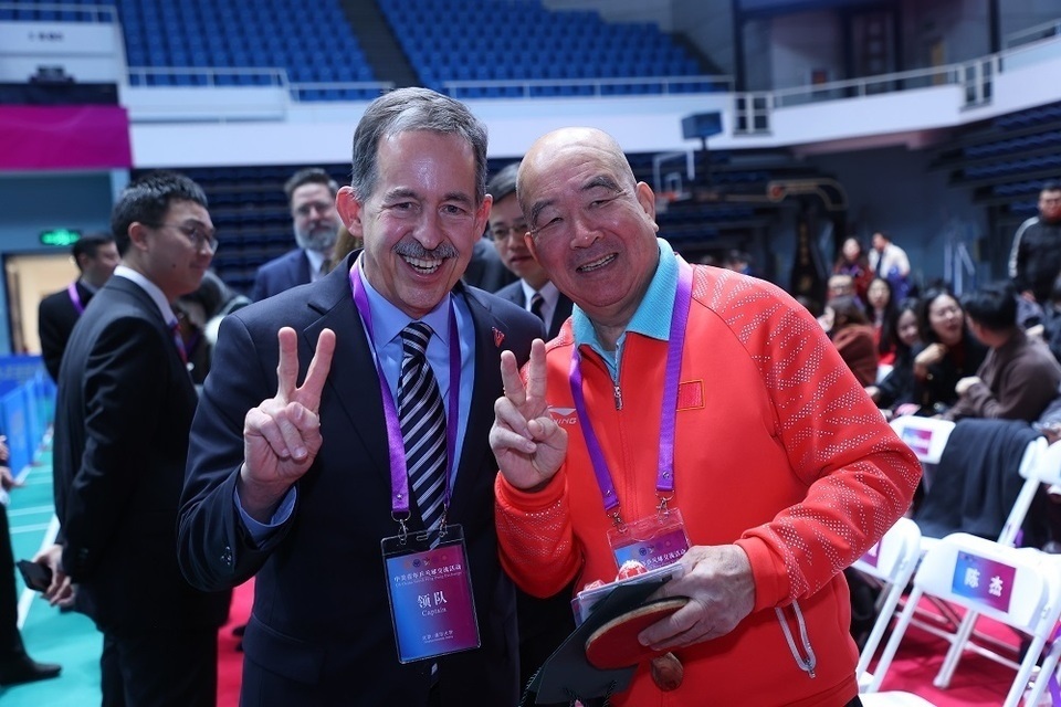 資訊有故事︱美國弗吉尼亞大學(xué)乒乓球代表團訪華:重走乒乓路 一起向未來