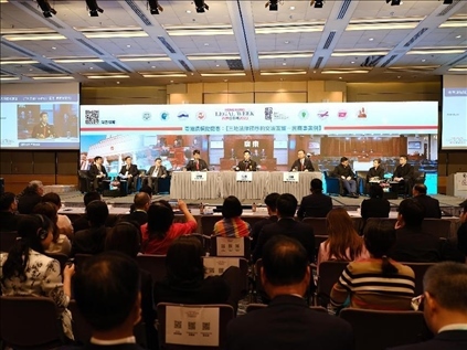 2023香港法律周，粵港澳三地聯(lián)合模擬庭審民商事案例，交流互鑒法律程序等問題。