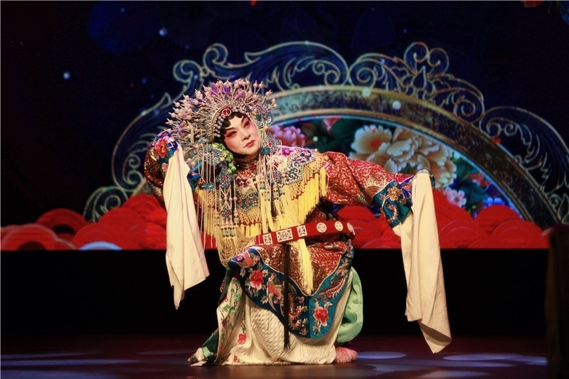 2024年“四海同春”慰?jī)S訪演團(tuán)亞太團(tuán)新西蘭惠靈頓演出現(xiàn)場(chǎng)。圖片由陸欣讌、孟韜、葉勇提供