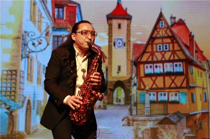 2024年“四海同春”慰?jī)S訪演團(tuán)亞太團(tuán)新西蘭惠靈頓演出現(xiàn)場(chǎng)。圖片由陸欣讌、孟韜、葉勇提供