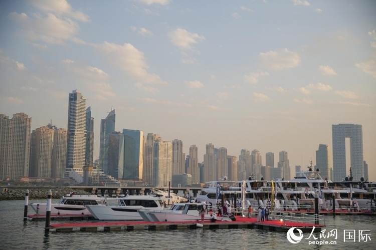 游艇展場景。人民網(wǎng) 塔里克·易卜拉欣攝