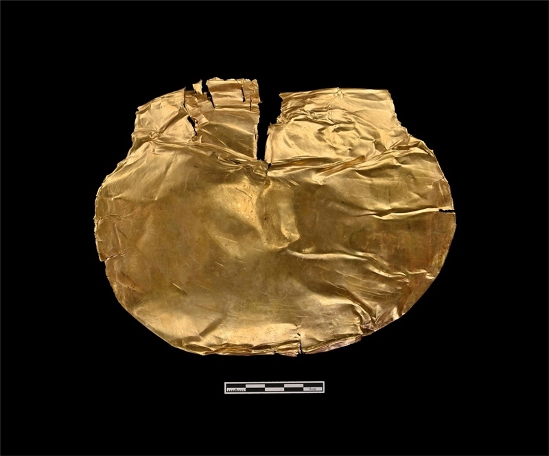 金覆面。中國文物報(bào)社供圖