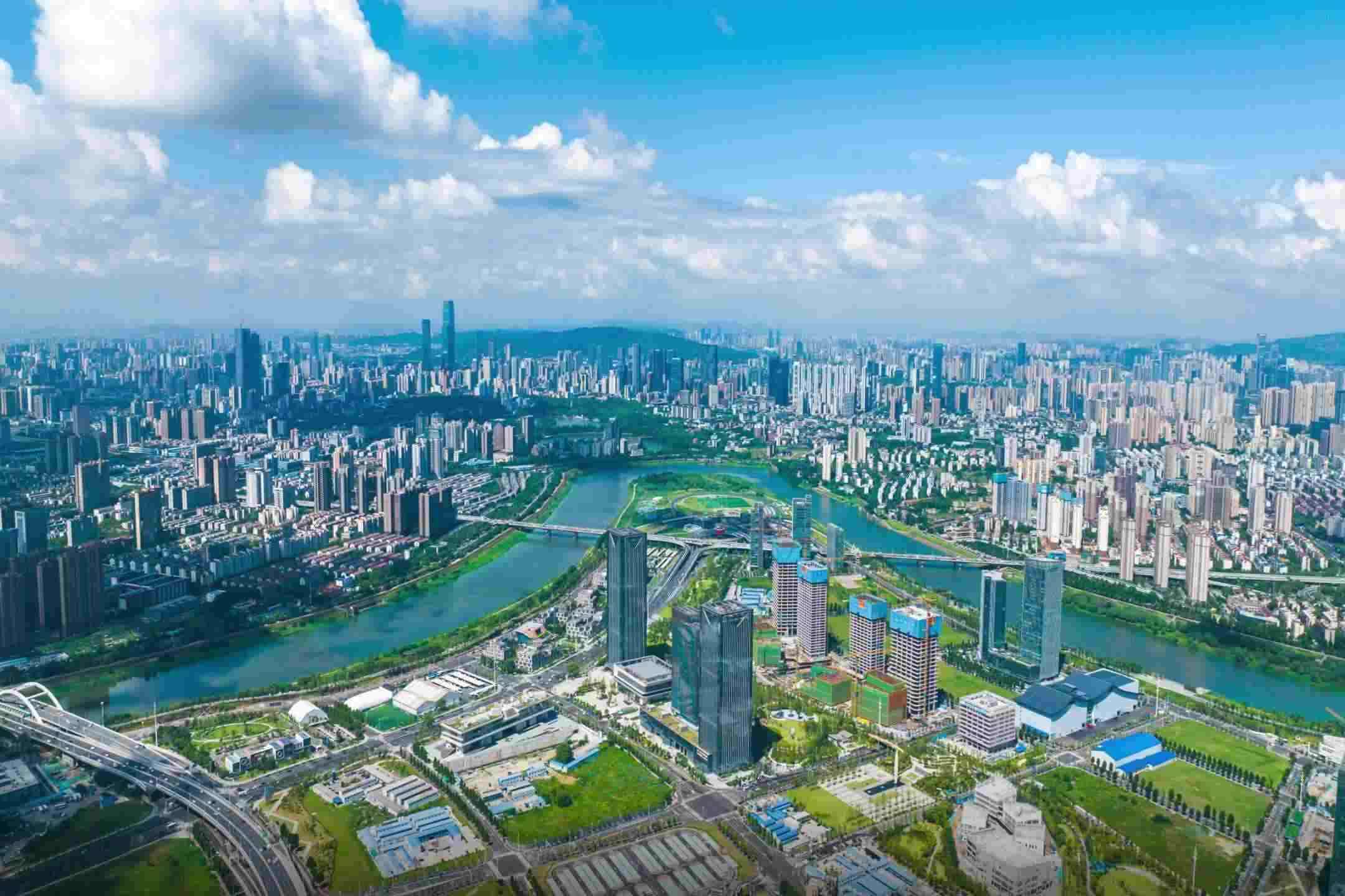 △ 圖為湖南馬欄山視頻文創(chuàng)產(chǎn)業(yè)園。