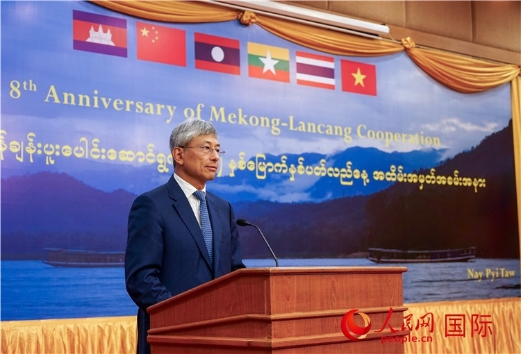 陳海大使致辭。人民網記者 謝佳君攝