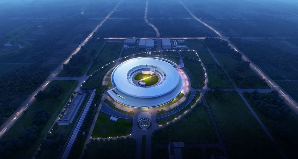 這是合肥先進(jìn)光源效果圖。