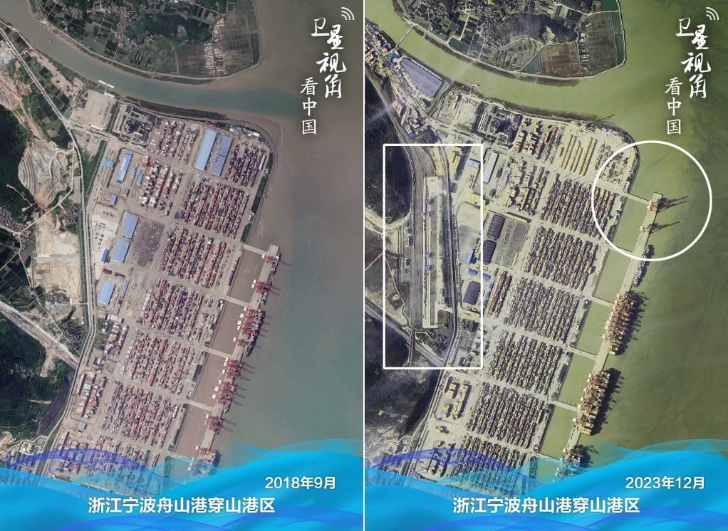 浙江寧波舟山港穿山港區(qū)新建1個泊位及鐵路穿山港站。