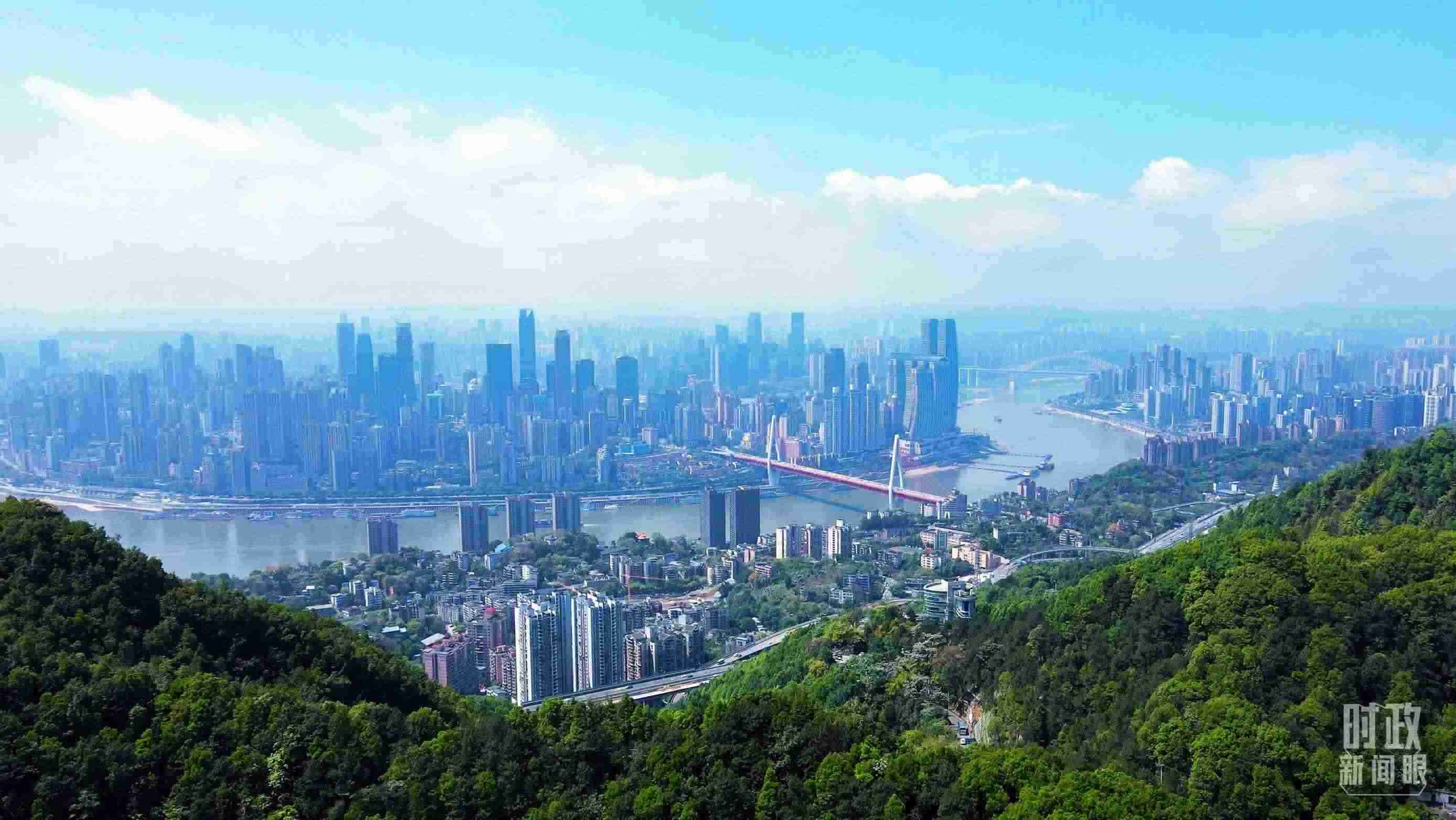 △重慶。（總臺記者謝鵬拍攝）