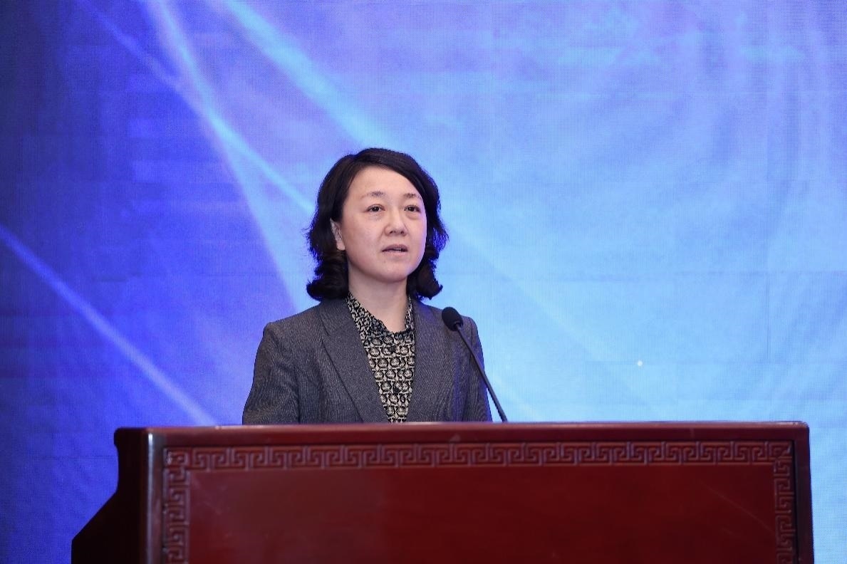 中華全國新聞工作者協(xié)會黨組成員、書記處書記吳兢致辭。主辦方供圖