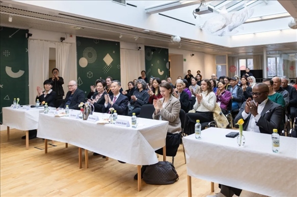 活動(dòng)現(xiàn)場。中國駐瑞典大使館供圖