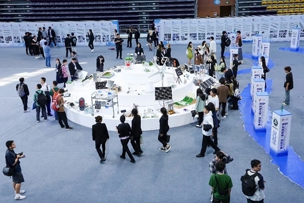 入圍決賽作品成果展。北京建筑大學(xué)供圖