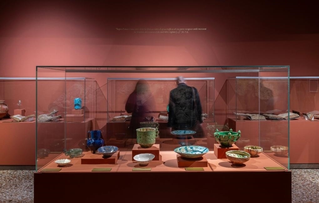 威尼斯總督府“馬可·波羅的世界”展現(xiàn)場。受訪機(jī)構(gòu)供圖