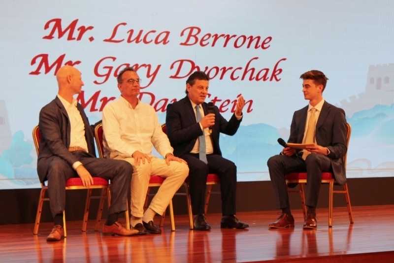 2、在故事分享環(huán)節(jié)，多名友好人士分享他們與中國的故事。 伊莎貝爾·羅德里格斯攝