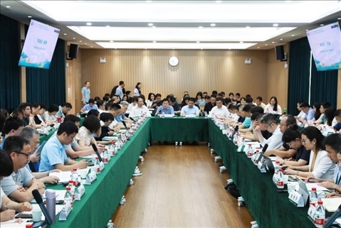 守正創(chuàng)新推動思政課建設(shè)內(nèi)涵式發(fā)展學(xué)術(shù)研討會現(xiàn)場。武漢大學(xué)供圖