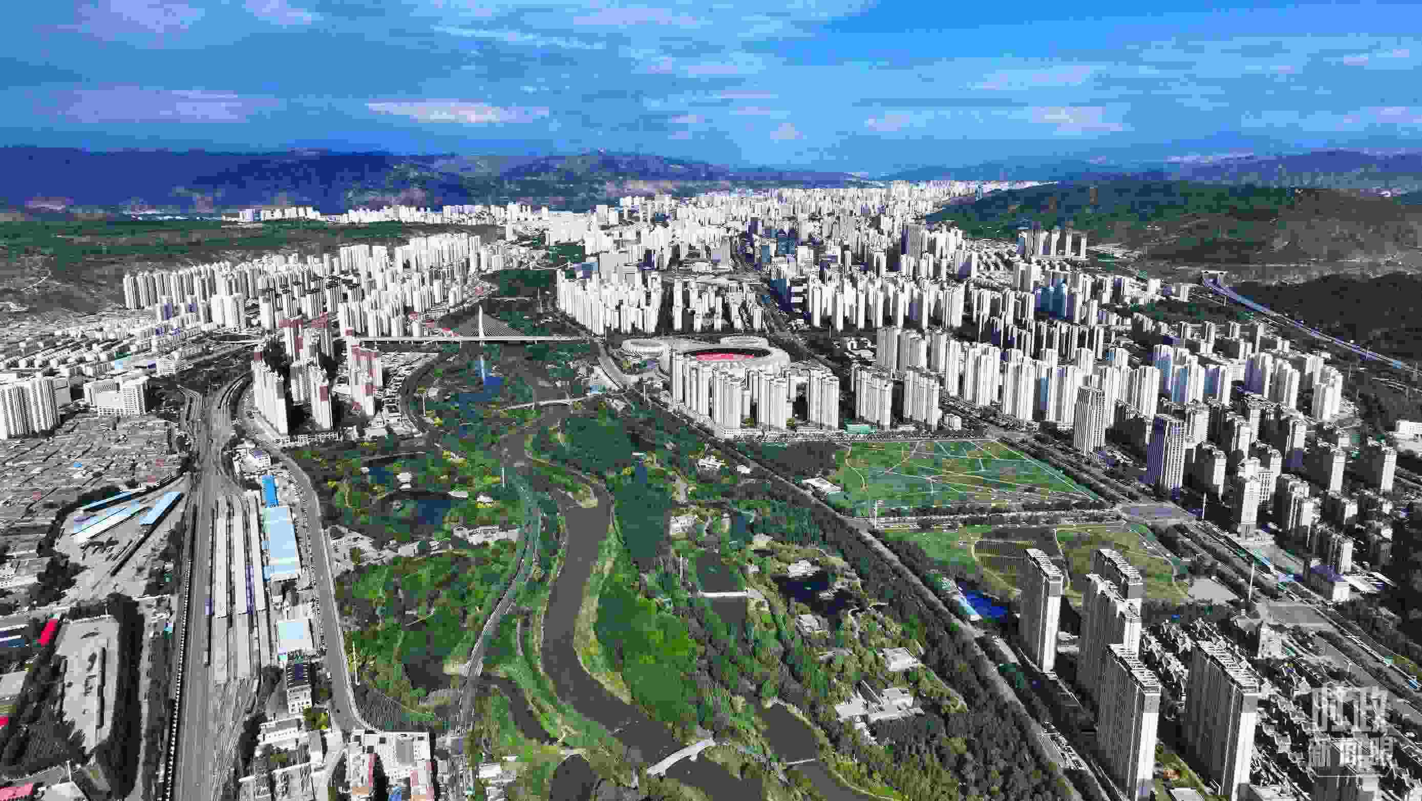 △青海西寧。（總臺央視記者范凱拍攝）