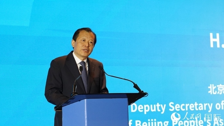 劉偉副書記致辭。人民網(wǎng) 劉暢攝