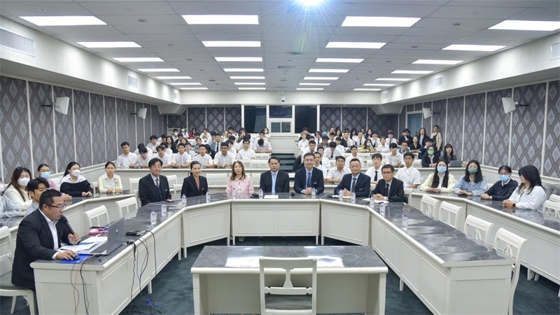 泰國博仁大學(xué)會(huì)場(chǎng)。中泰文化教育研究中心供圖