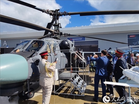 俄羅斯“軍隊-2024”國際軍事技術(shù)論壇現(xiàn)場。人民網(wǎng)記者 于宏建攝