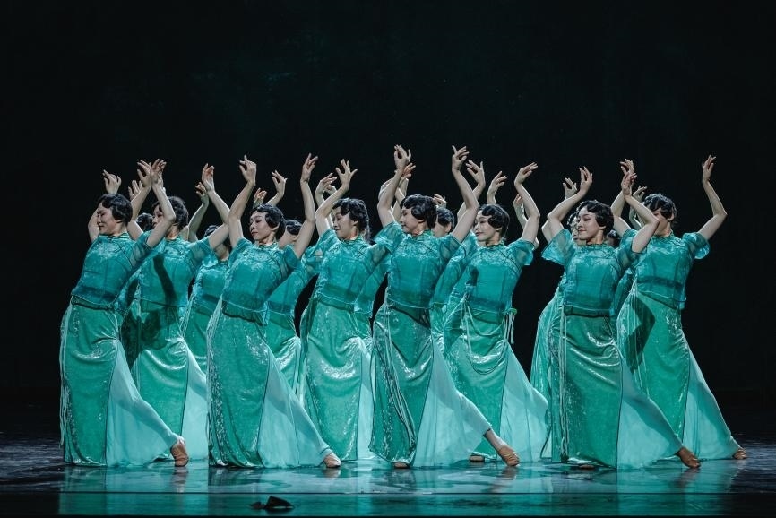 舞劇《熱血當歌》演出現(xiàn)場。主辦方供圖