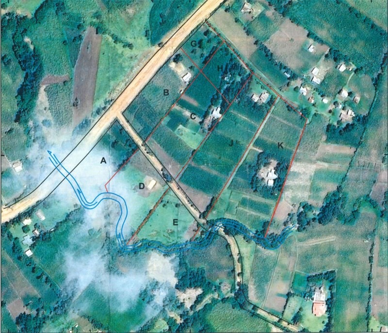 馬拉瓦供水項目平面圖。中鐵十局供圖