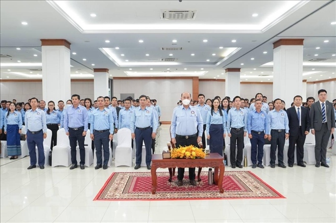 “賦能未來企業(yè)家”活動開幕式現(xiàn)場合影?；顒又鬓k方供圖