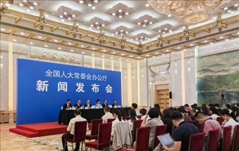 新聞發(fā)布會(huì)現(xiàn)場(chǎng)。人民網(wǎng)記者 李楠楠攝