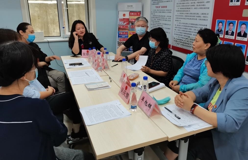 北京市東城區(qū)景山街道人大代表之家（資料照片）。新華社發(fā)（北京市人大常委會供圖）