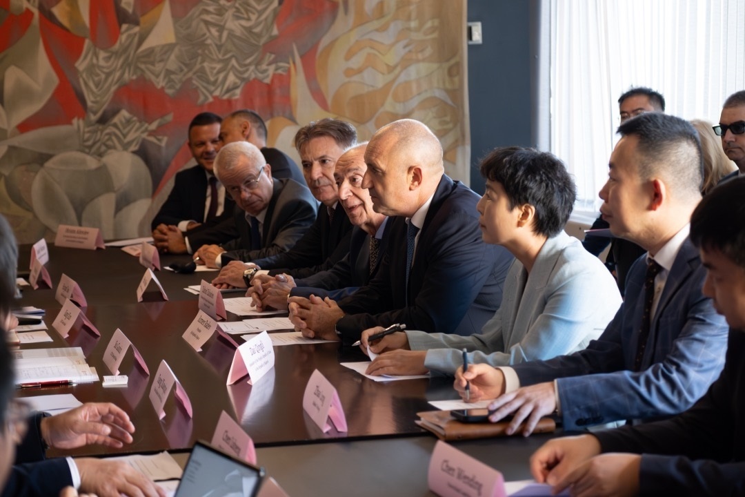 會(huì)議現(xiàn)場(chǎng)。中國(guó)駐保加利亞大使館供圖。