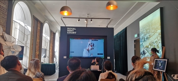 中英青年數(shù)字創(chuàng)意產(chǎn)學交流會現(xiàn)場。逸麟 攝