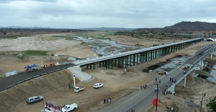 大橋全景。中交二公局第二工程有限公司供圖