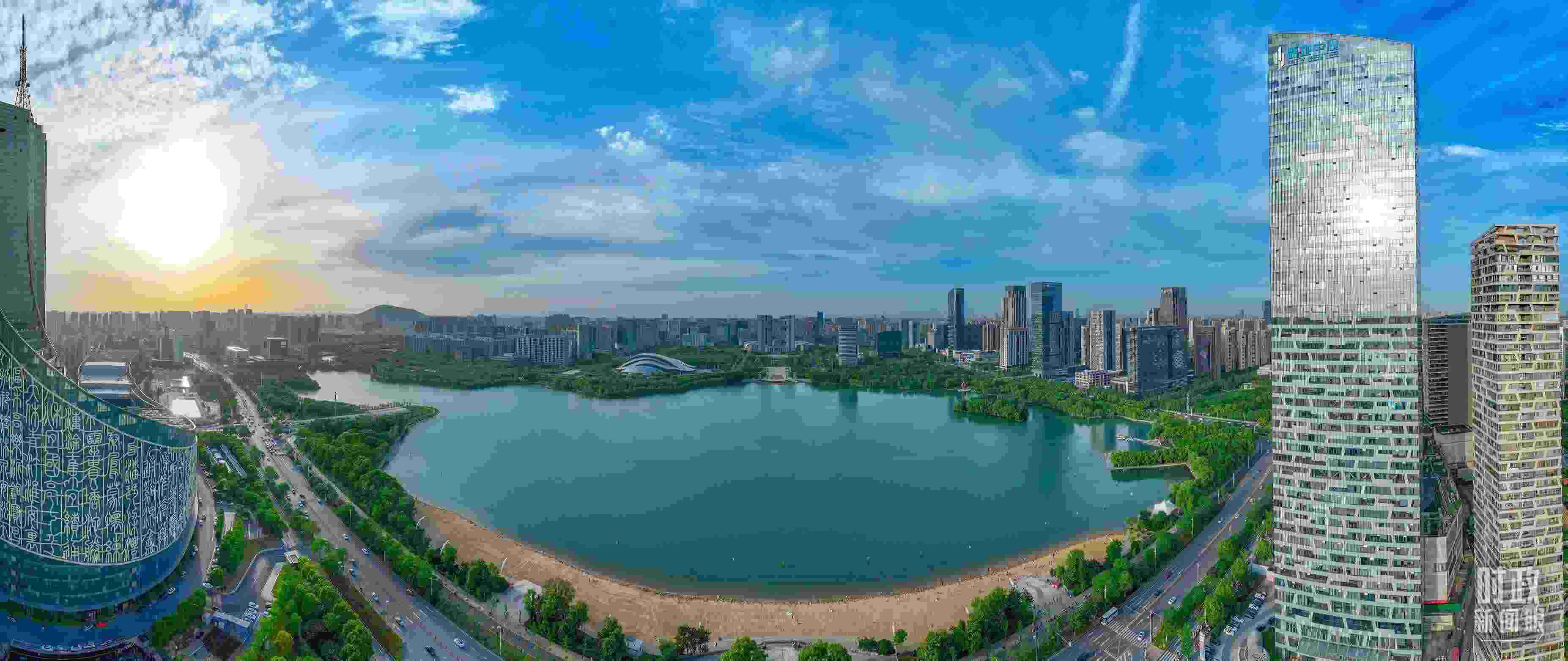 △安徽省合肥市。（合肥市蜀山區(qū)融媒體中心葛慶釗供圖）