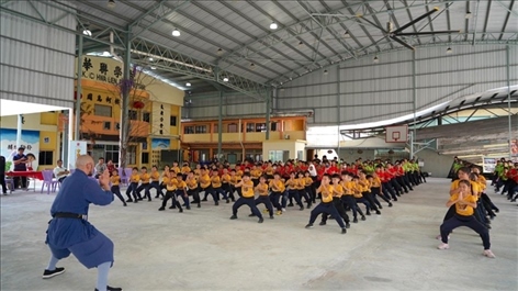 少林武術教學。主辦方供圖