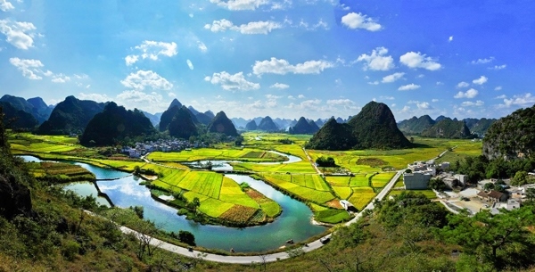 廣西天等都康田園風(fēng)光。主辦方供圖